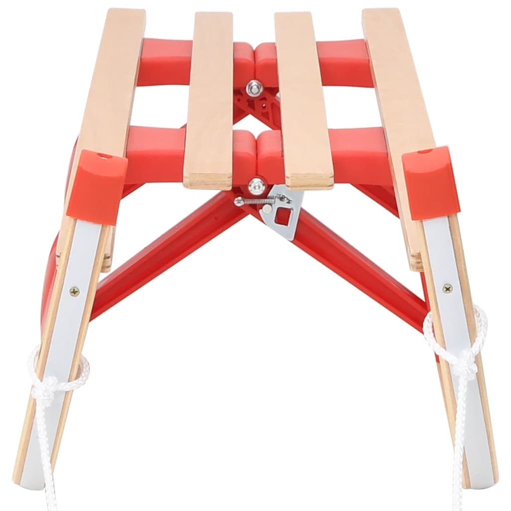 vidaXL Sanie pliabilă, 110 cm, lemn vidaXL Sanie pliabilă, 110 cm, lemn