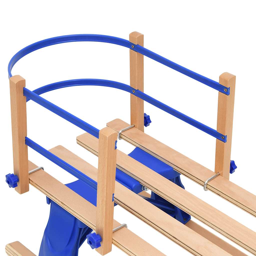 vidaXL Sanie pliabilă cu spătar, 110 cm, placaj vidaXL Sanie pliabilă cu spătar, 110 cm, placaj