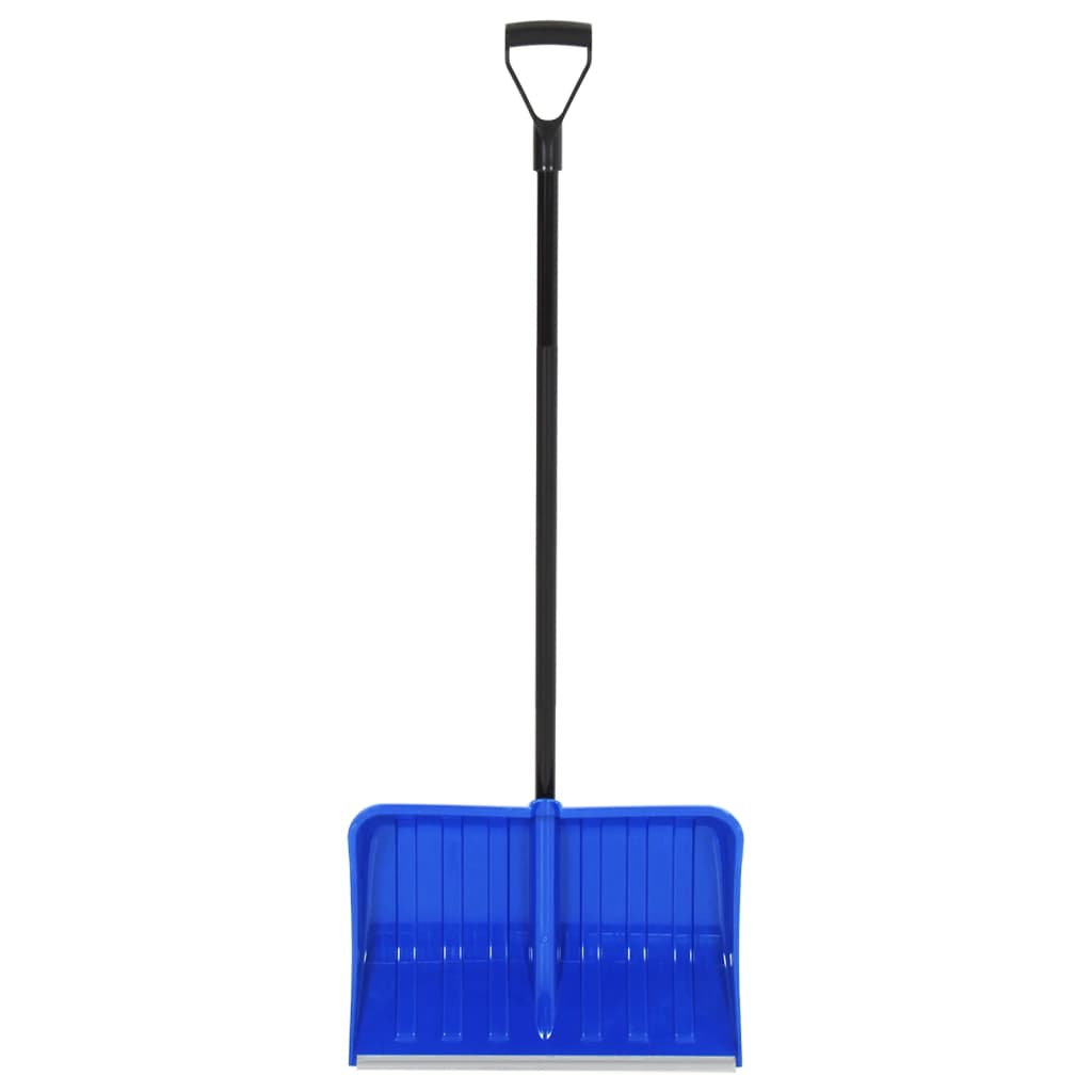 vidaXL Lopată de zăpadă, albastru, 147 cm, metal vidaXL Lopată de zăpadă, albastru, 147 cm, metal