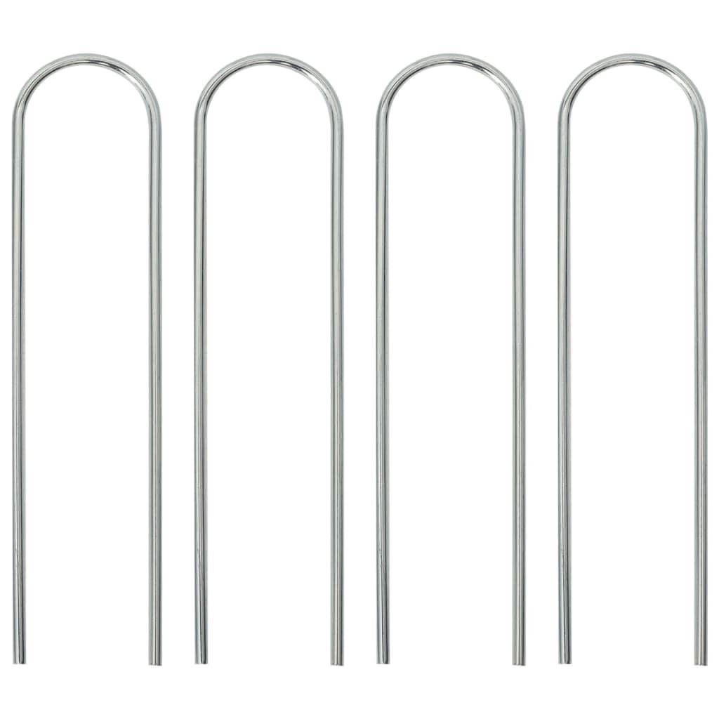 vidaXL Poartă de fotbal cu plasă, alb, 214x75x152 cm, oțel/poliester vidaXL Poartă de fotbal cu plasă, alb, 214x75x152 cm, oțel/poliester