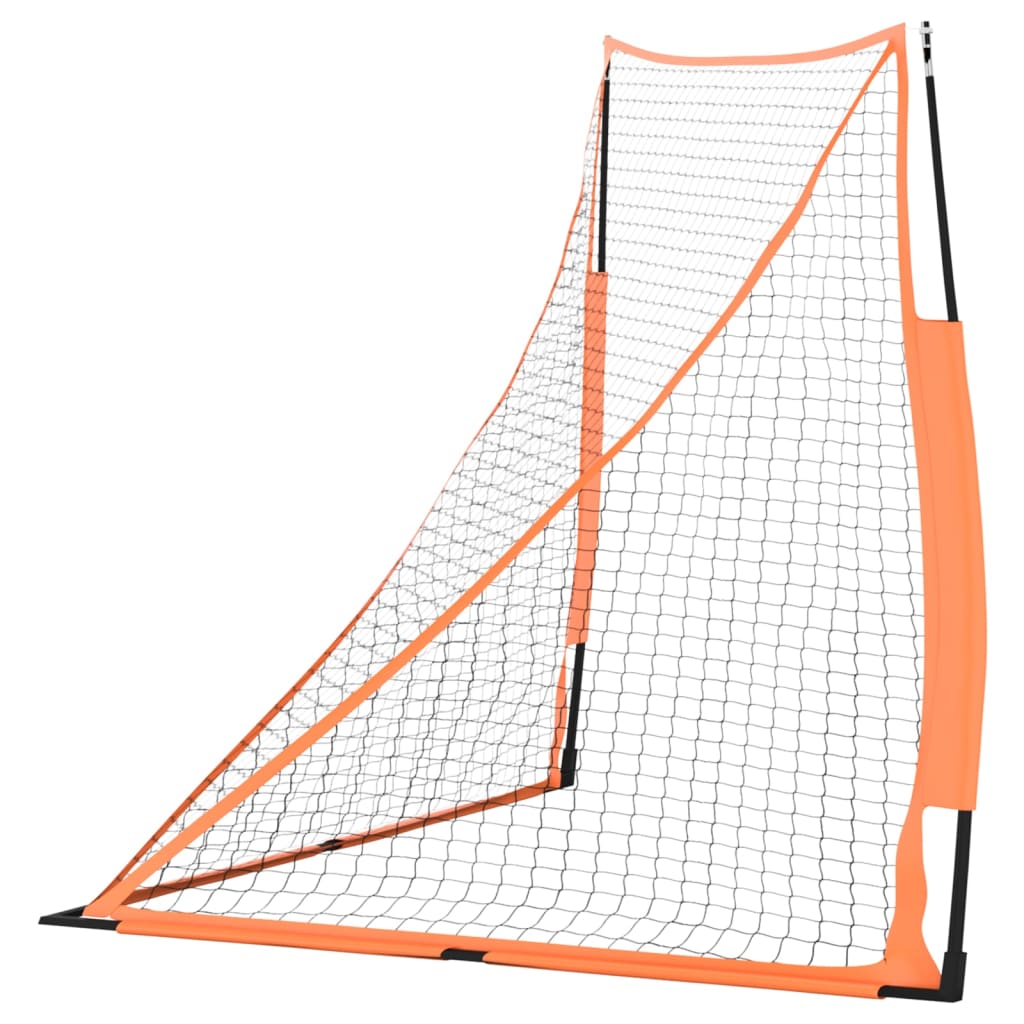 vidaXL Plasă baseball portabilă portocaliu/negru 183x182x183cm oțel/PE vidaXL Plasă baseball portabilă portocaliu/negru 183x182x183cm oțel/PE