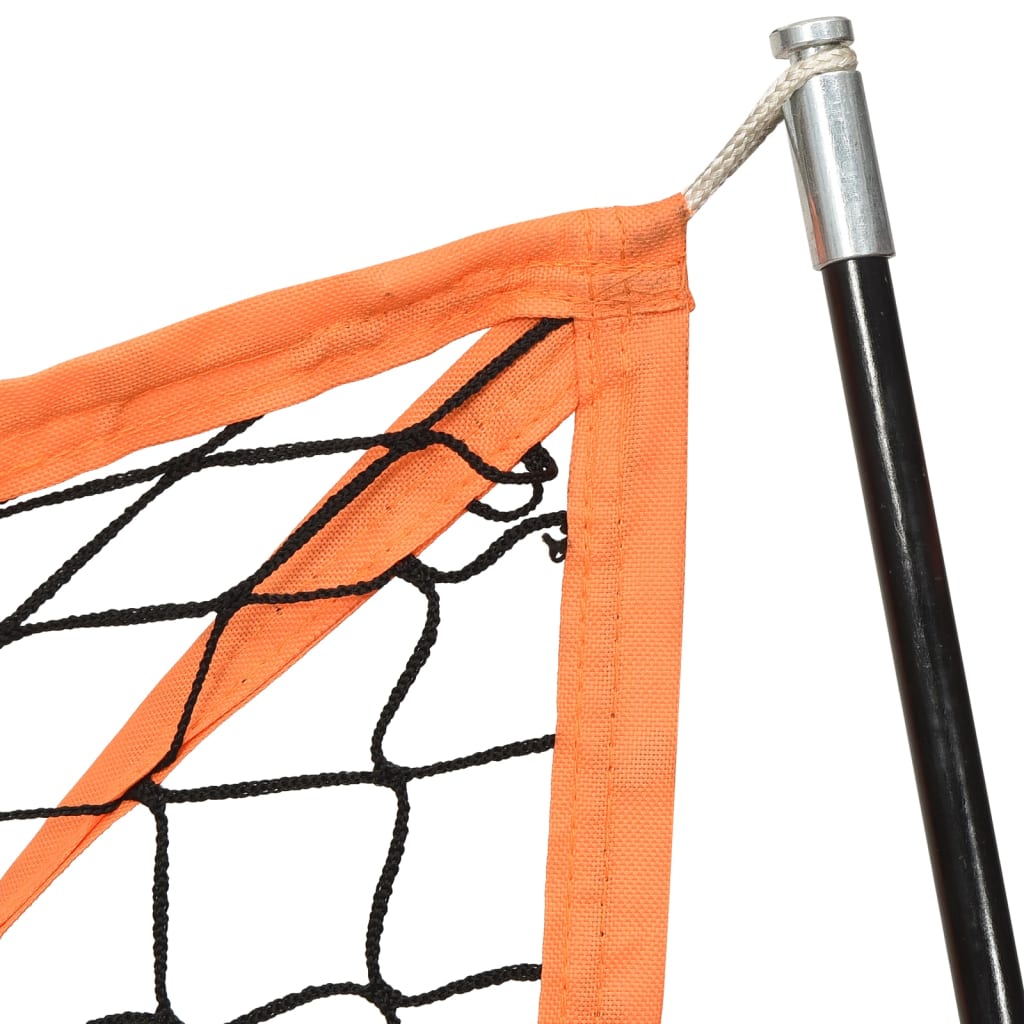 vidaXL Plasă baseball portabilă portocaliu/negru 183x182x183cm oțel/PE vidaXL Plasă baseball portabilă portocaliu/negru 183x182x183cm oțel/PE