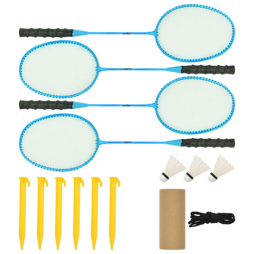 vidaXL Plasă de badminton, galben și negru, 600x155 cm, țesătură PE vidaXL Plasă de badminton, galben și negru, 600x155 cm, țesătură PE