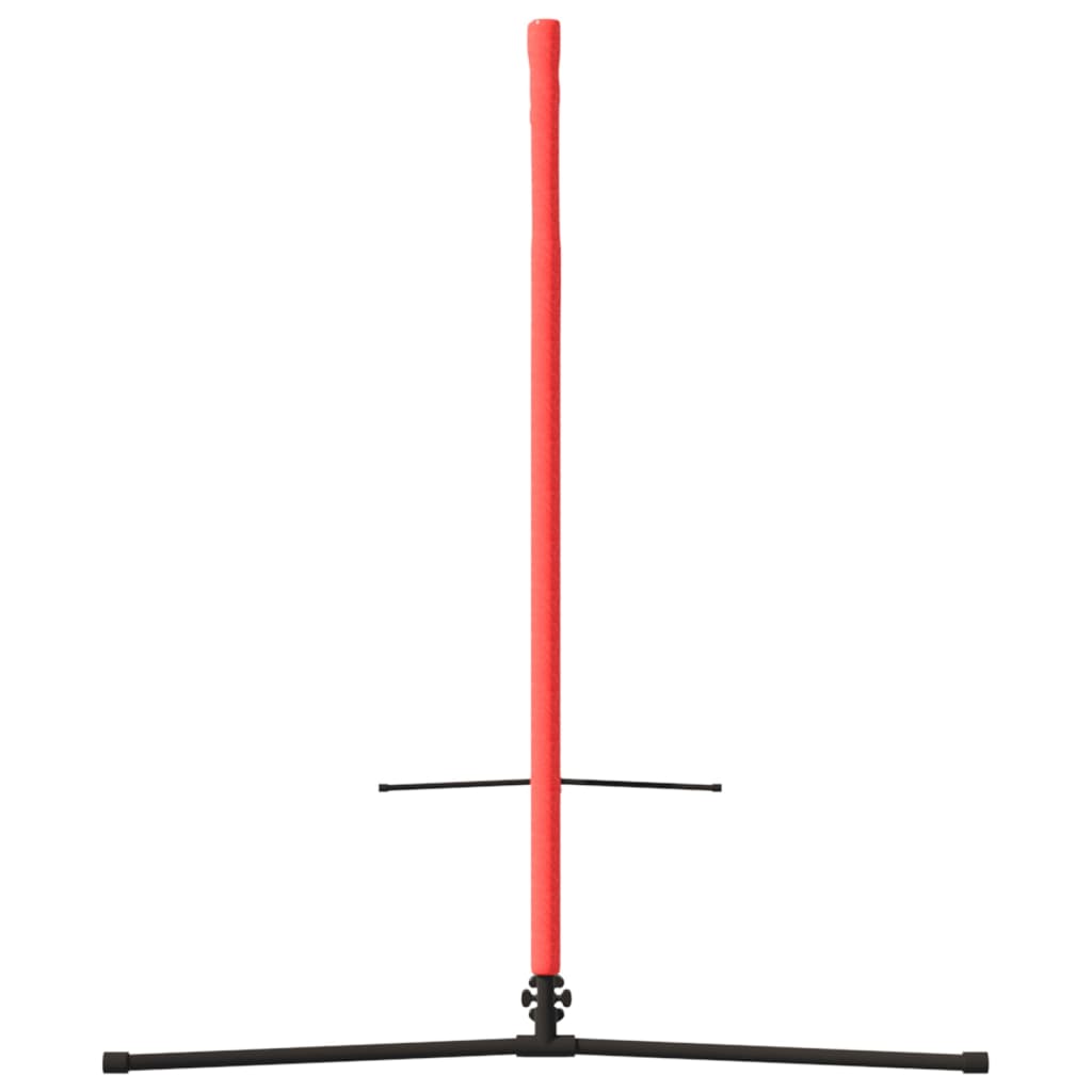 vidaXL Plasă de tenis, negru și roșu, 400x100x87 cm, poliester vidaXL Plasă de tenis, negru și roșu, 400x100x87 cm, poliester