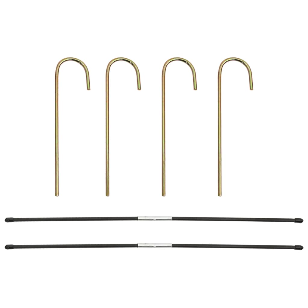 vidaXL Plasă de poartă de fotbal cu țintă 120x80x80 cm poliester vidaXL Plasă de poartă de fotbal cu țintă 120x80x80 cm poliester