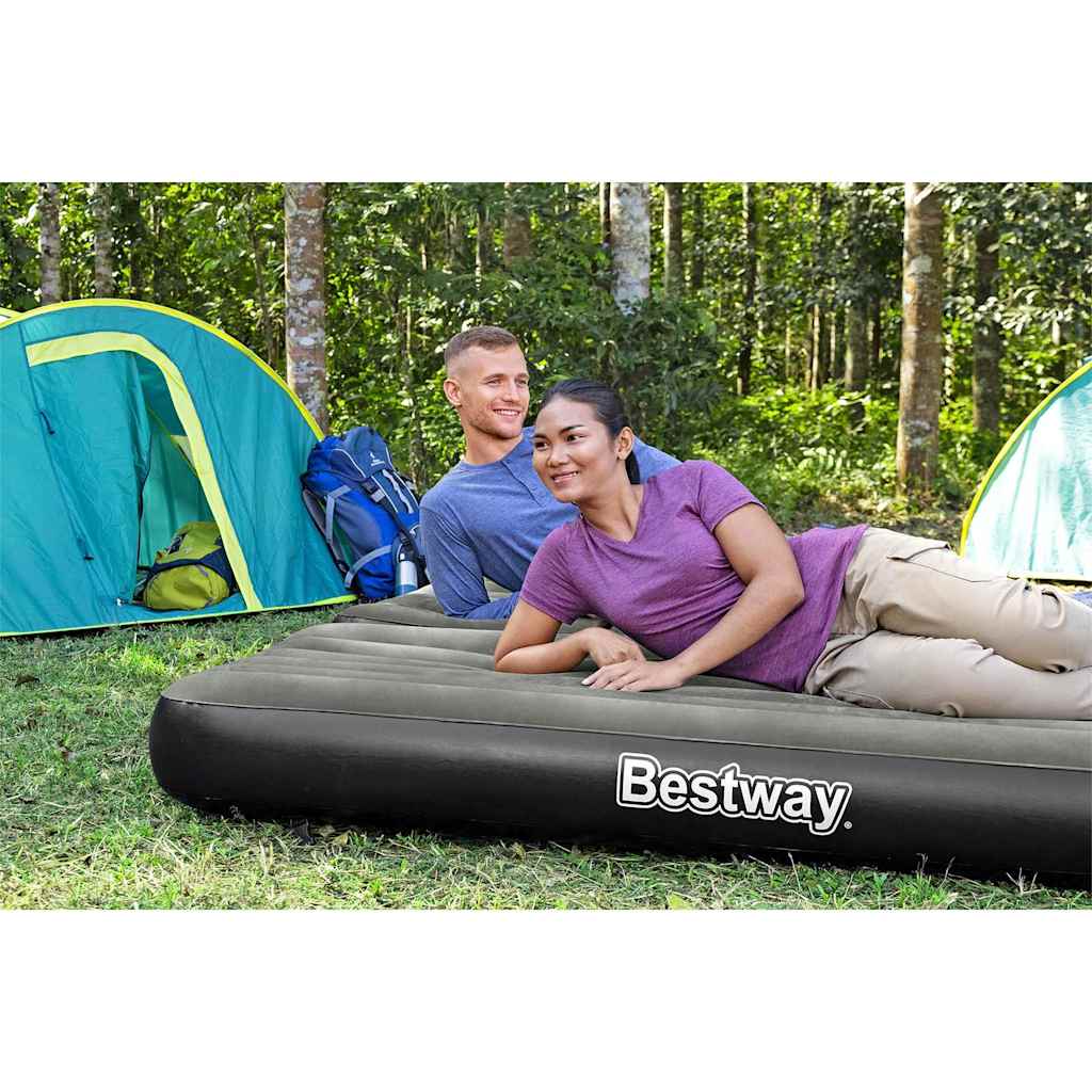 Bestway Saltea gonflabilă 3 în 1, negru și gri, 188x99x25 cm Bestway Saltea gonflabilă 3 în 1, negru și gri, 188x99x25 cm