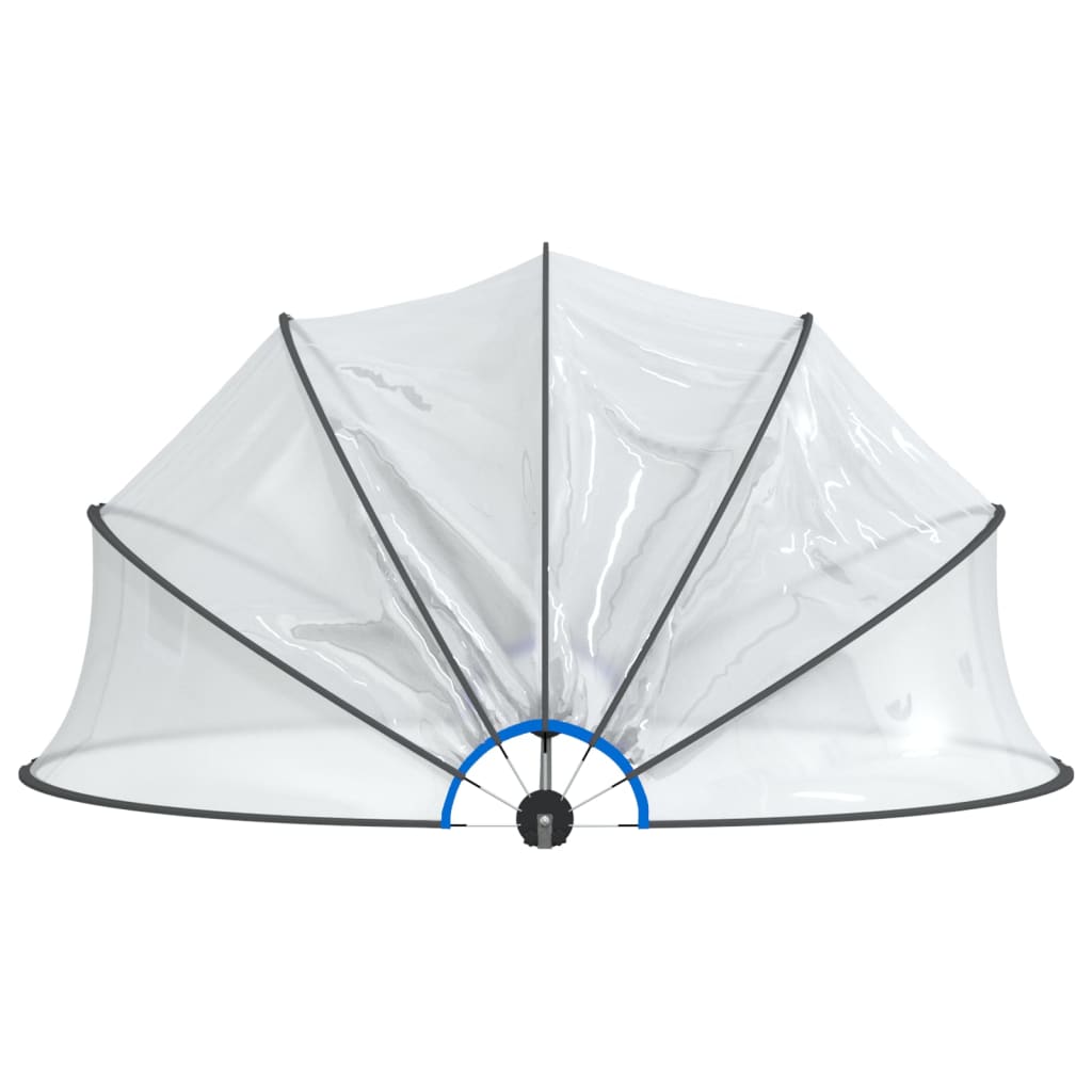 vidaXL Cupolă pentru piscină, 376x188 cm, PVC, rotund vidaXL Cupolă pentru piscină, 376x188 cm, PVC, rotund