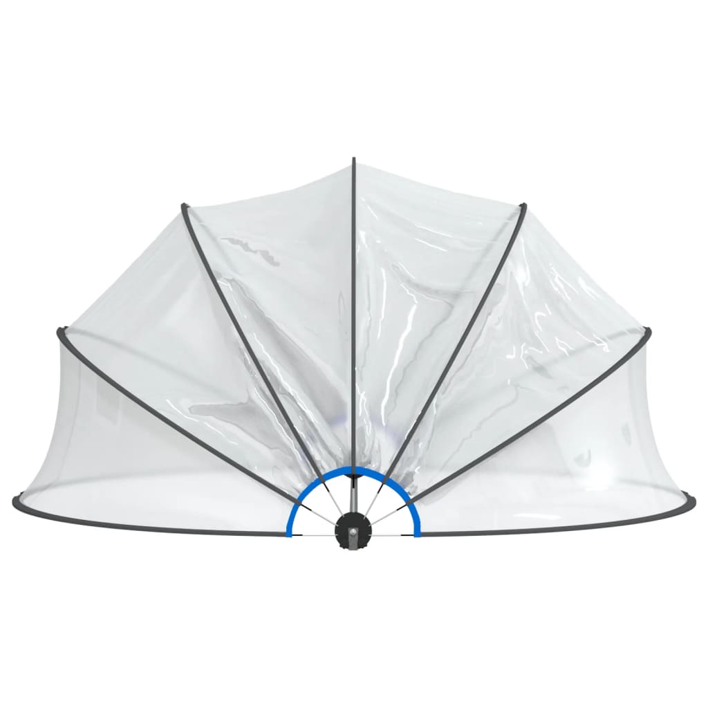 vidaXL Cupolă pentru piscină, 467x234 cm, PVC, rotund vidaXL Cupolă pentru piscină, 467x234 cm, PVC, rotund