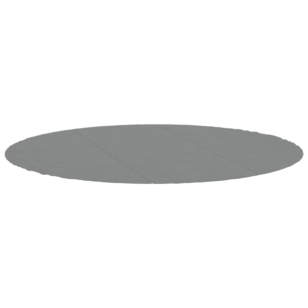 vidaXL Acoperire geotextil piscină, gri deschis, Ø396 cm, poliester vidaXL Acoperire geotextil piscină, gri deschis, Ø396 cm, poliester