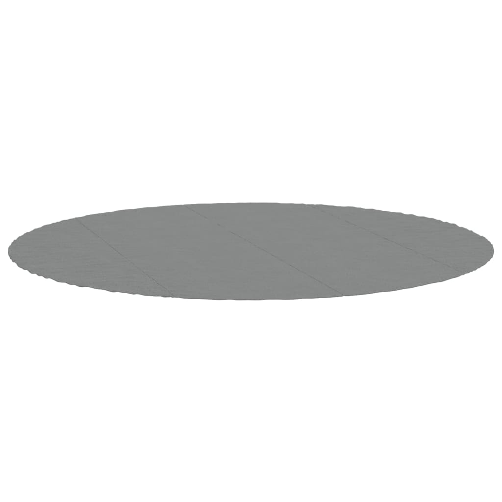 vidaXL Acoperire geotextil piscină, gri deschis, Ø458 cm, poliester vidaXL Acoperire geotextil piscină, gri deschis, Ø458 cm, poliester