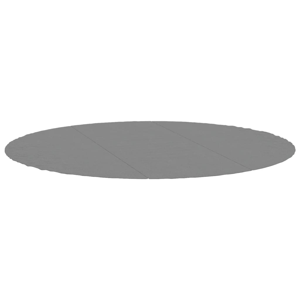 vidaXL Acoperire geotextil piscină, gri deschis, Ø396 cm, poliester vidaXL Acoperire geotextil piscină, gri deschis, Ø396 cm, poliester