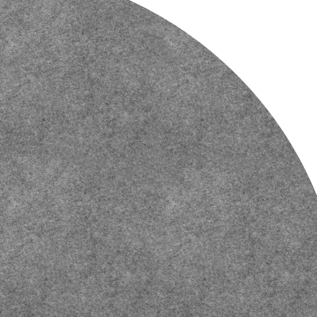 vidaXL Acoperire geotextil piscină, gri deschis, Ø396 cm, poliester vidaXL Acoperire geotextil piscină, gri deschis, Ø396 cm, poliester