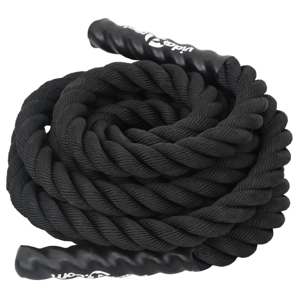 vidaXL Frânghie de lucru, negru, 6 m, 4,5 kg, poliester vidaXL Frânghie de lucru, negru, 6 m, 4,5 kg, poliester