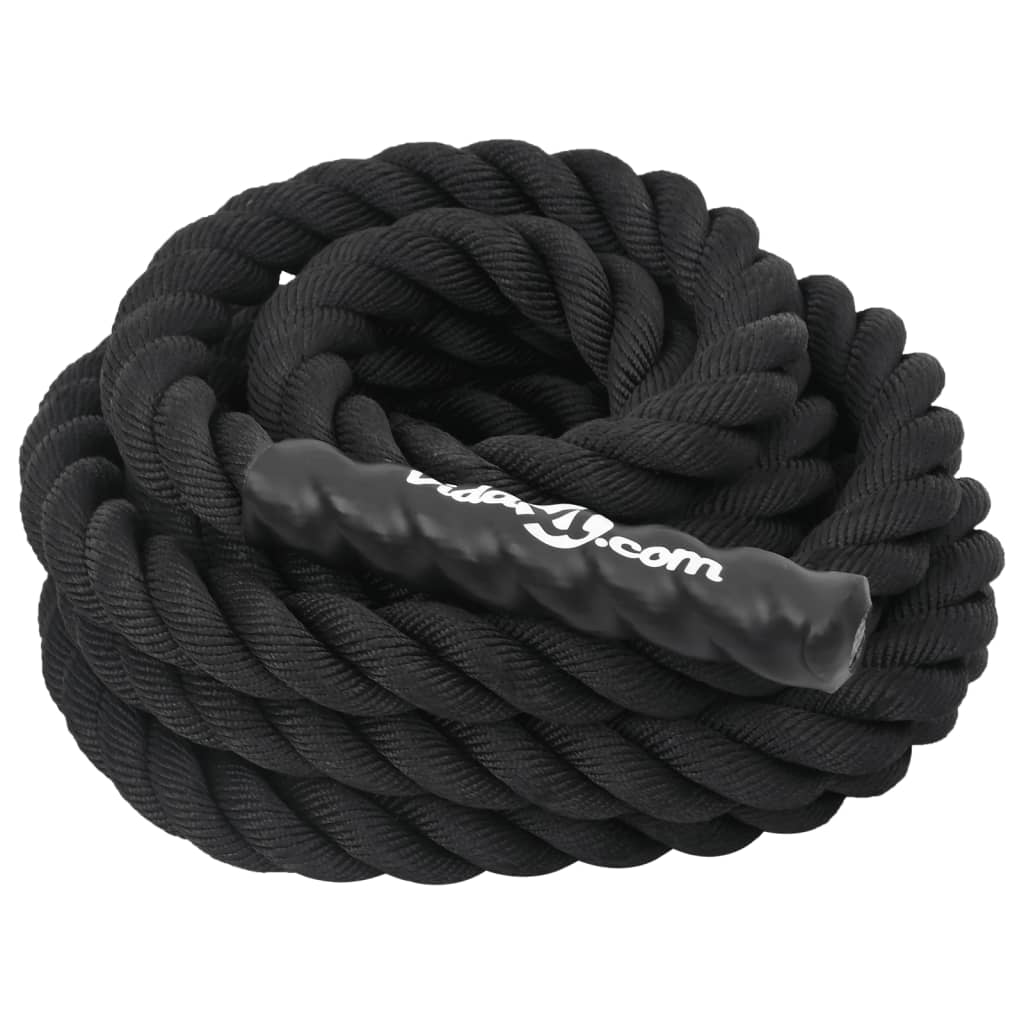 vidaXL Frânghie de lucru, negru, 6 m, 4,5 kg, poliester vidaXL Frânghie de lucru, negru, 6 m, 4,5 kg, poliester