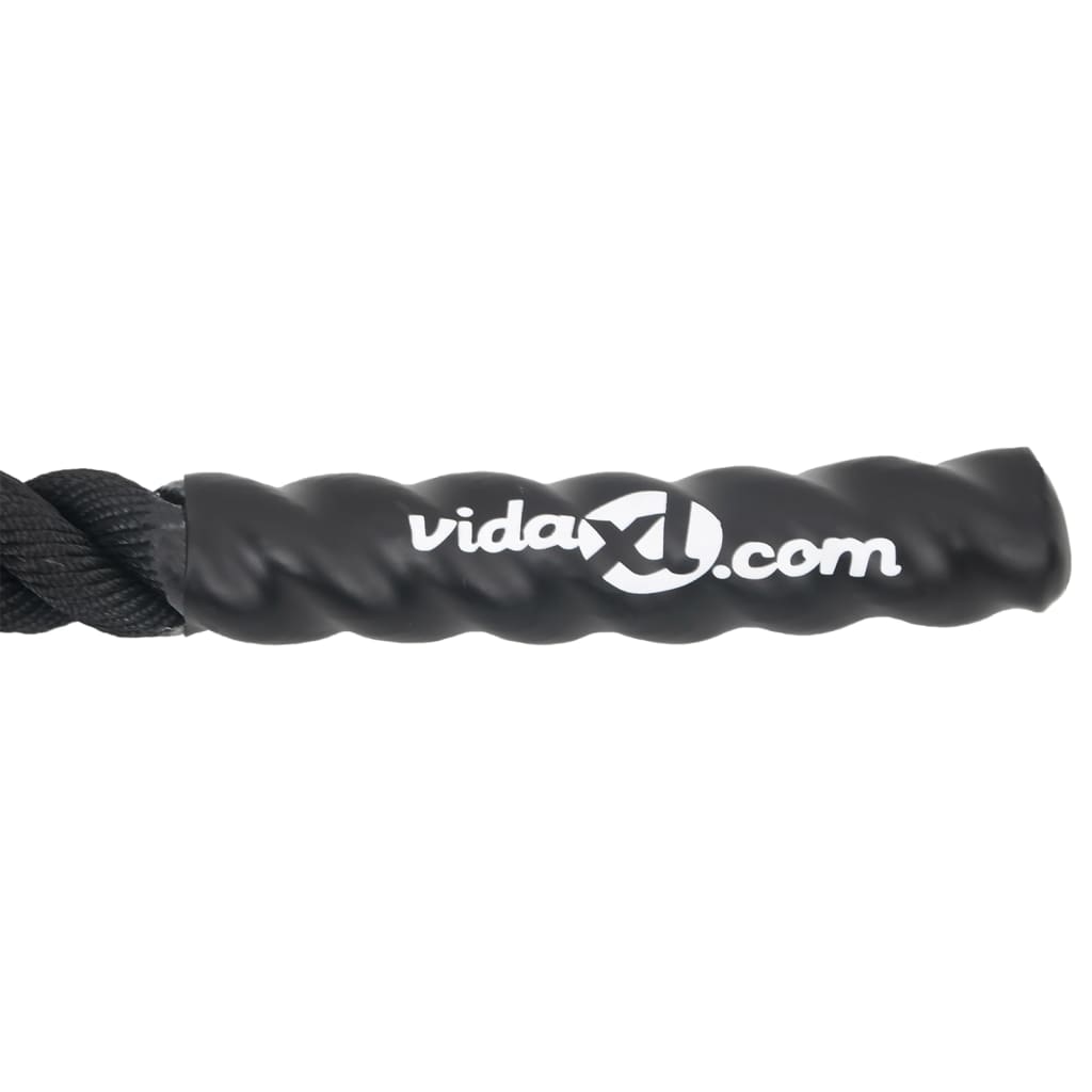 vidaXL Frânghie de lucru, negru, 6 m, 4,5 kg, poliester vidaXL Frânghie de lucru, negru, 6 m, 4,5 kg, poliester