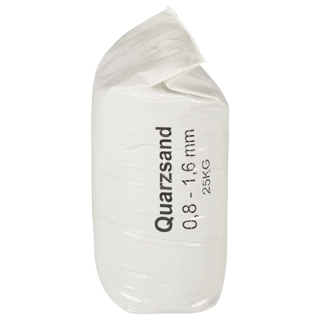 vidaXL Nisip de filtrare, 25 kg, 0,8-1,6 mm