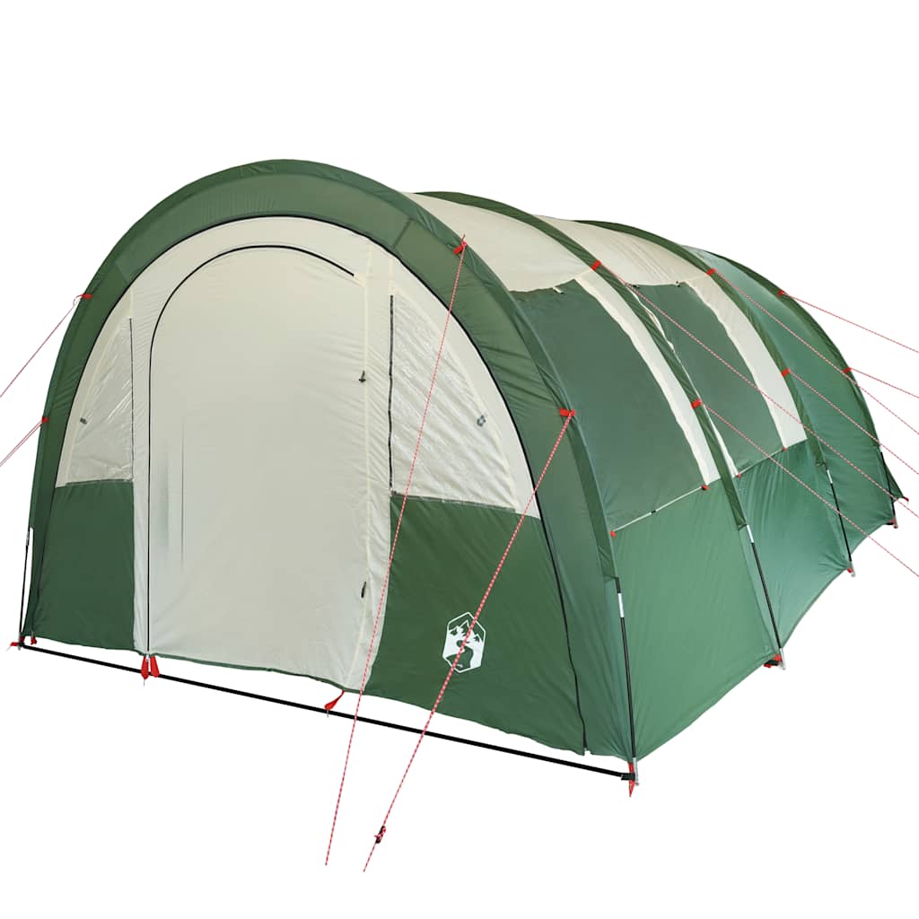 vidaXL Cort de camping tunel pentru 4 persoane, verde, impermeabil vidaXL Cort de camping tunel pentru 4 persoane, verde, impermeabil