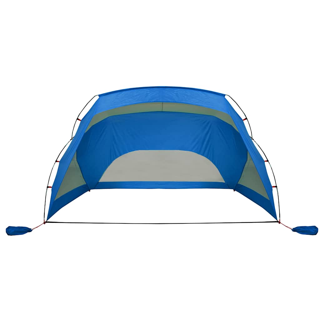 vidaXL Cort de plajă albastru azur, 274x178x170/148 cm, poliester 185T