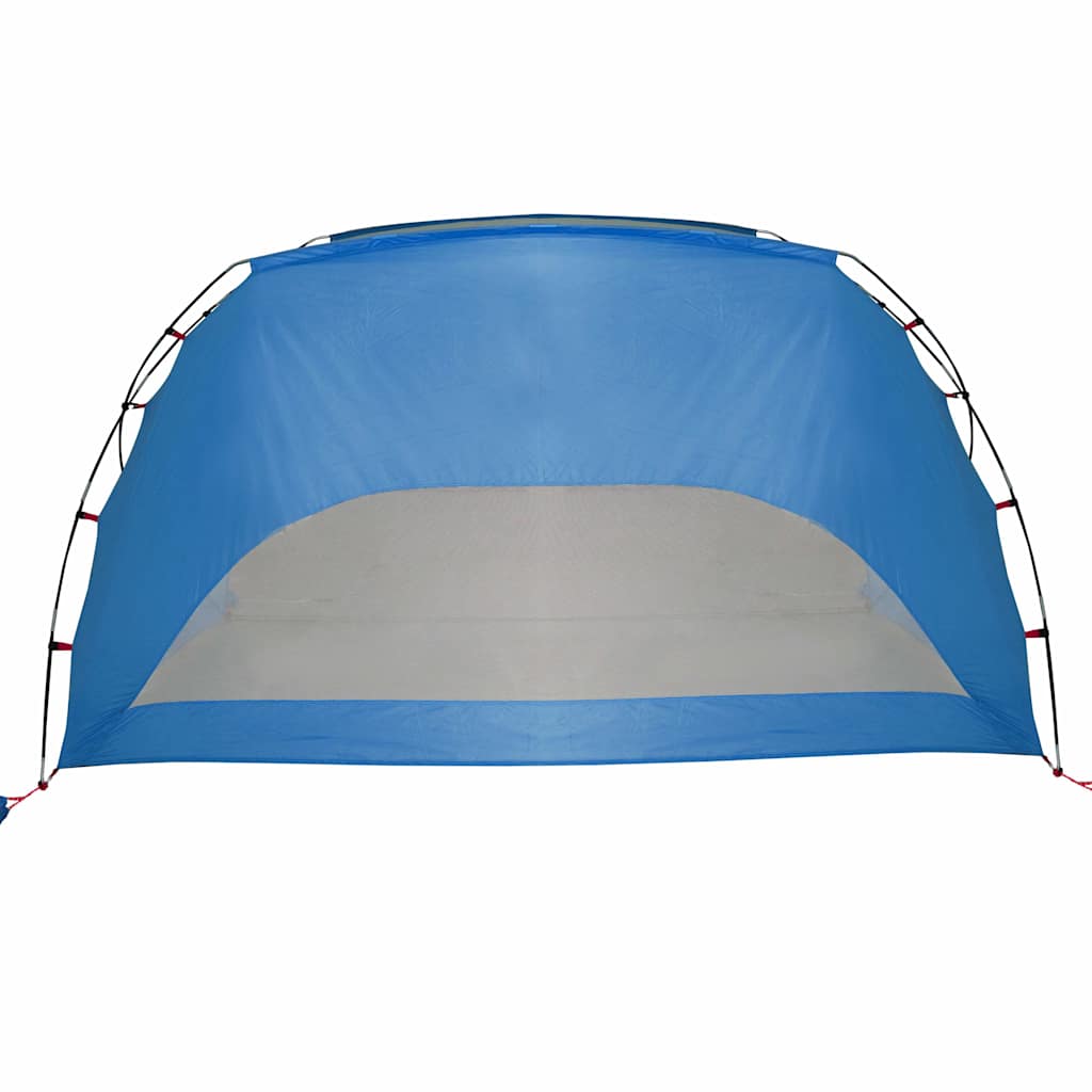 vidaXL Cort de plajă albastru azur, 274x178x170/148 cm, poliester 185T