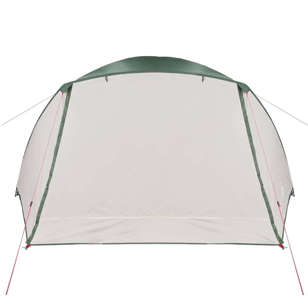 vidaXL Cort de camping cu verandă 4 persoane, verde, impermeabil vidaXL Cort de camping cu verandă 4 persoane, verde, impermeabil