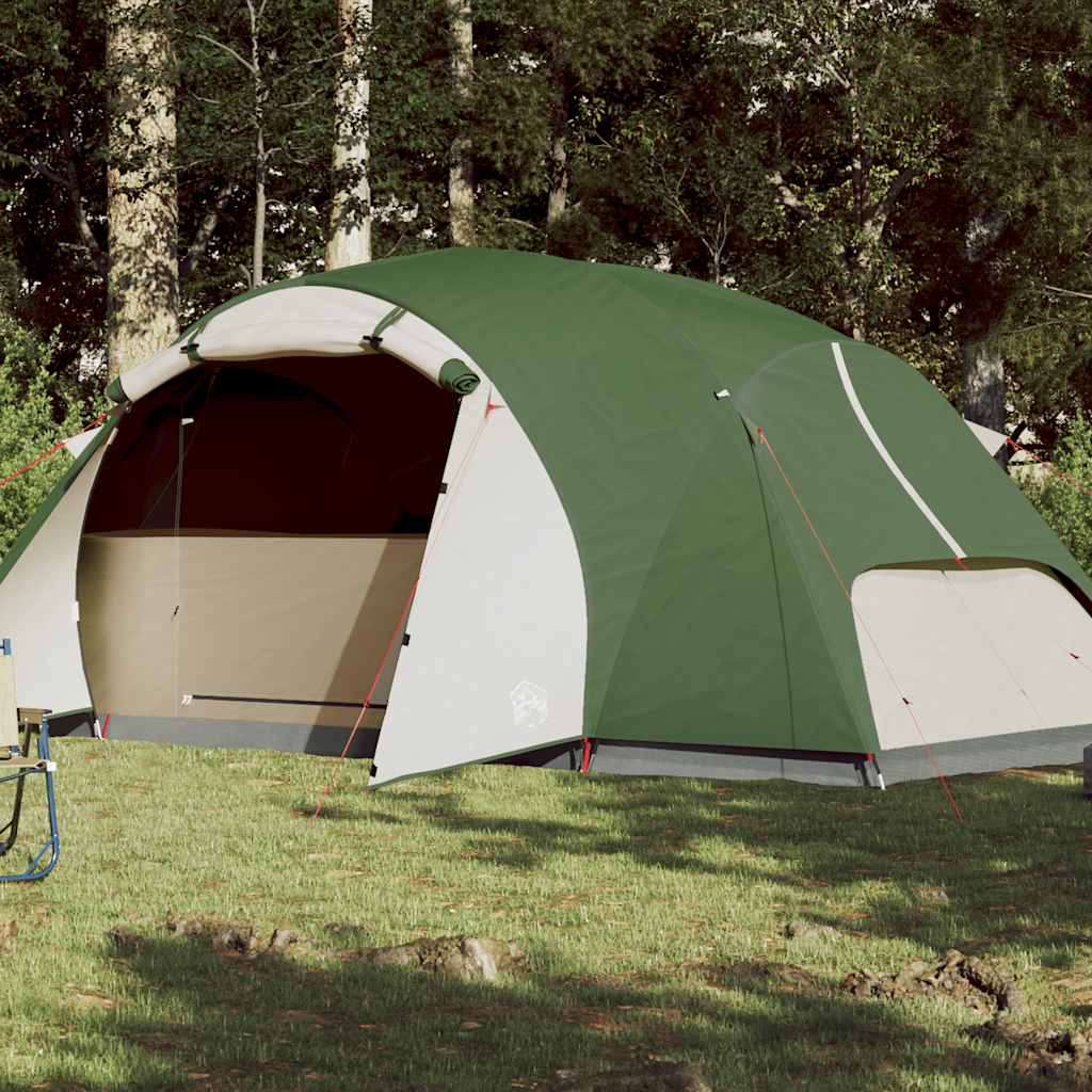 vidaXL Cort de familie Crossvent pentru 8 persoane, verde, impermeabil vidaXL Cort de familie Crossvent pentru 8 persoane, verde, impermeabil