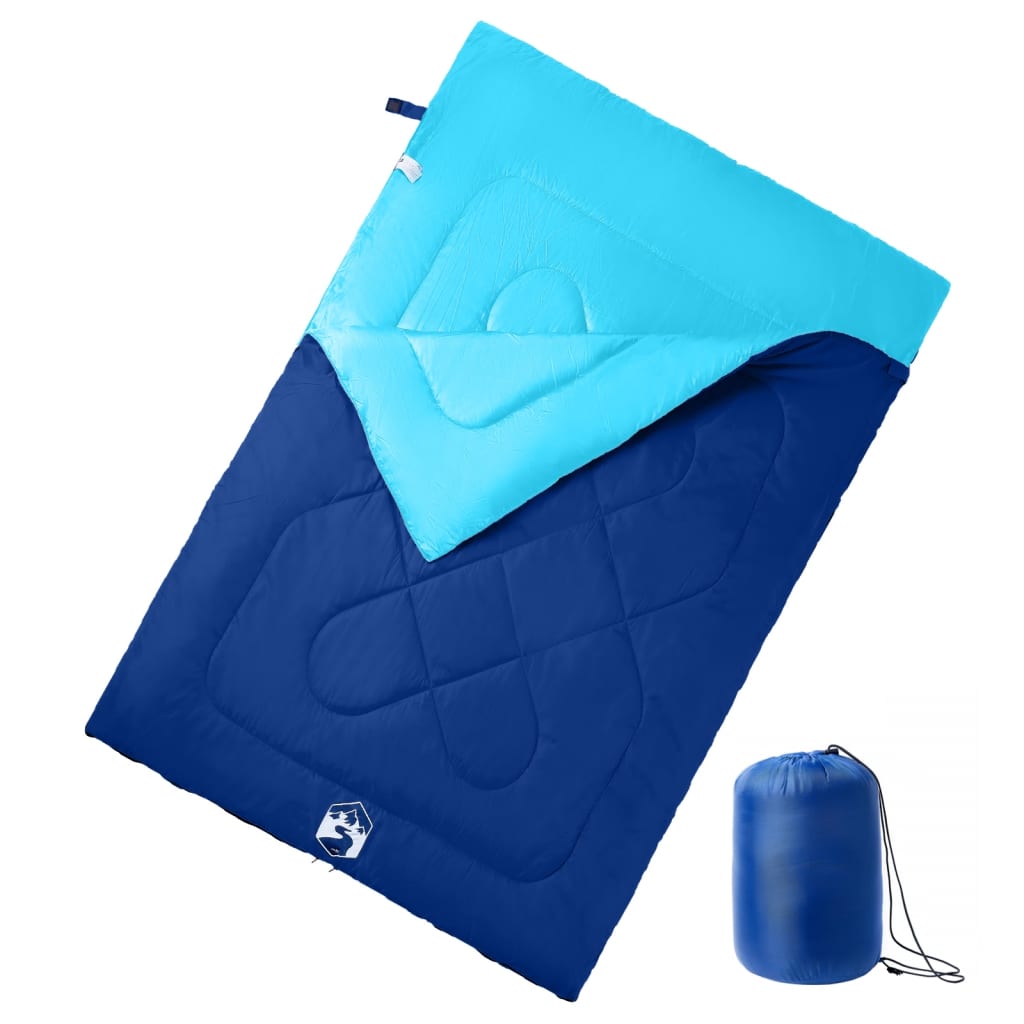 vidaXL Sac de dormit dublu cu perne de camping, adulți, 3-4 anotimpuri vidaXL Sac de dormit dublu cu perne de camping, adulți, 3-4 anotimpuri