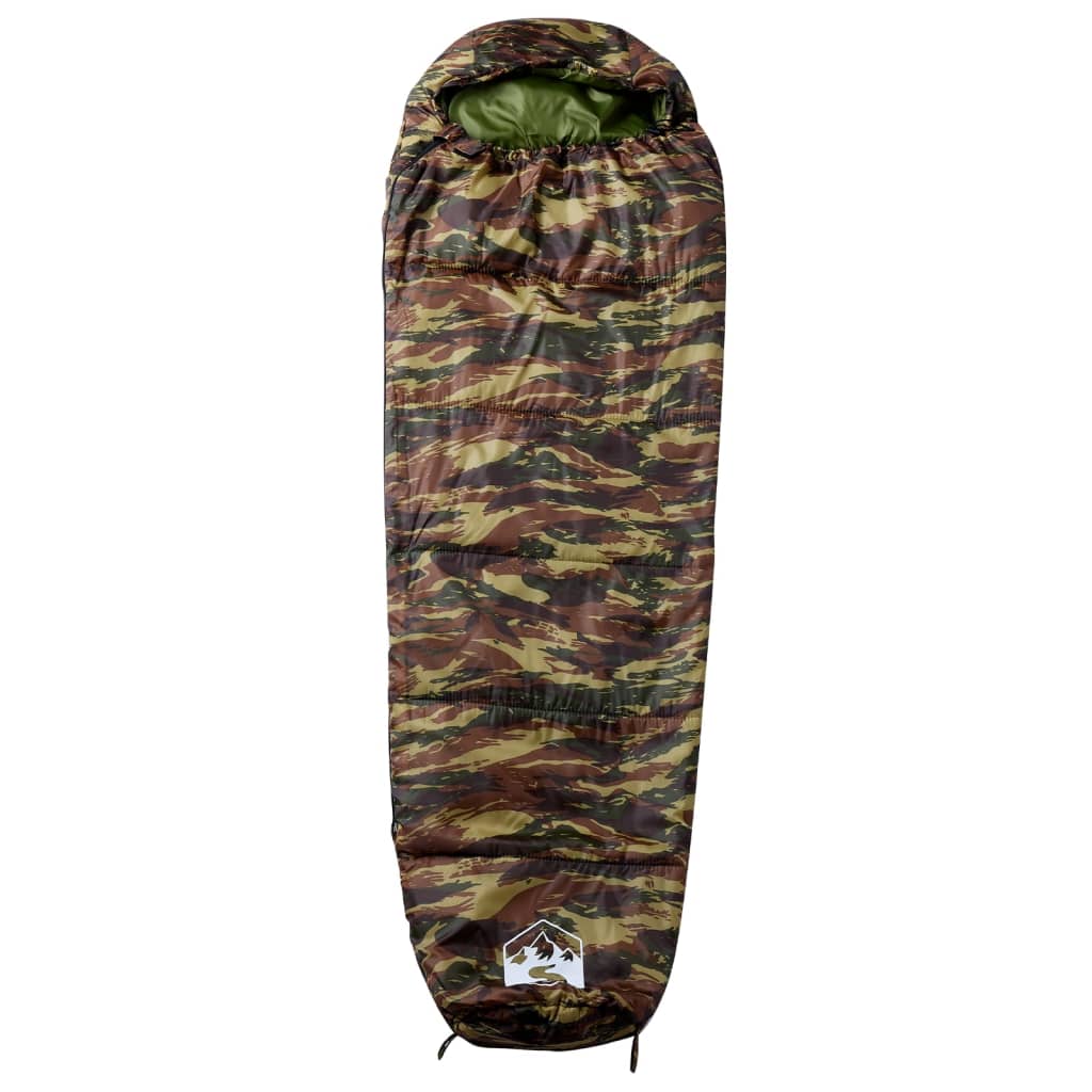 vidaXL Sac de dormit tip mumie pentru adulți de camping, 3 anotimpuri vidaXL Sac de dormit tip mumie pentru adulți de camping, 3 anotimpuri