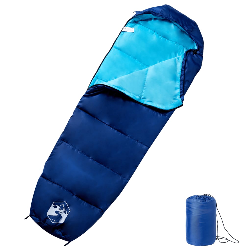 vidaXL Sac de dormit tip mumie pentru adulți de camping, 3 anotimpuri vidaXL Sac de dormit tip mumie pentru adulți de camping, 3 anotimpuri