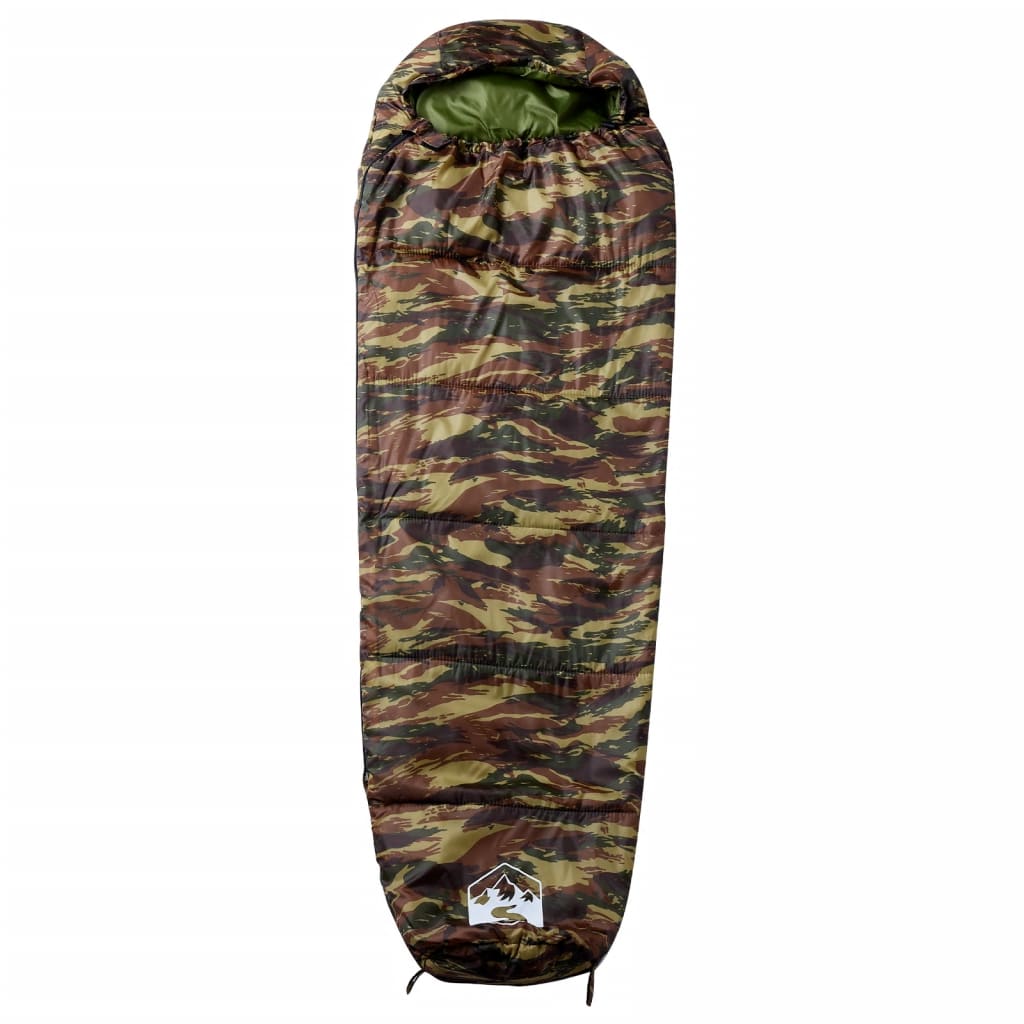 vidaXL Sac de dormit tip mumie pentru adulți de camping, 3 anotimpuri vidaXL Sac de dormit tip mumie pentru adulți de camping, 3 anotimpuri
