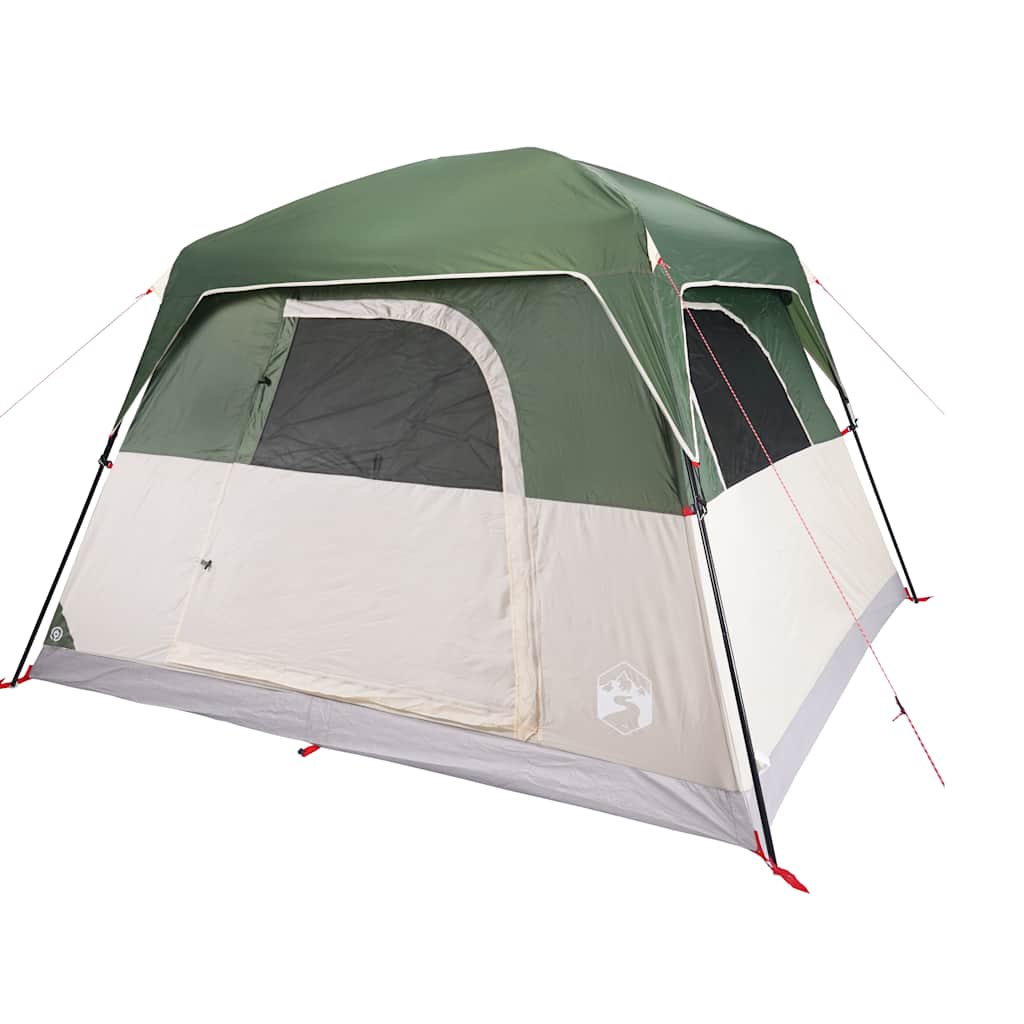 vidaXL Cabină cort de camping, 4 persoane, verde, impermeabil vidaXL Cabină cort de camping, 4 persoane, verde, impermeabil