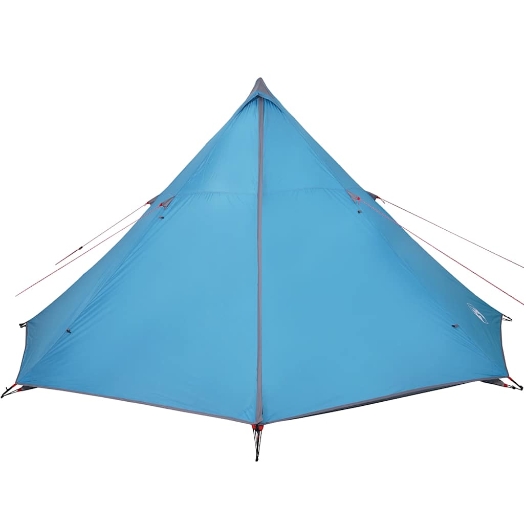 vidaXL Cort de familie Tipi pentru 8 persoane, albastru, impermeabil vidaXL Cort de familie Tipi pentru 8 persoane, albastru, impermeabil