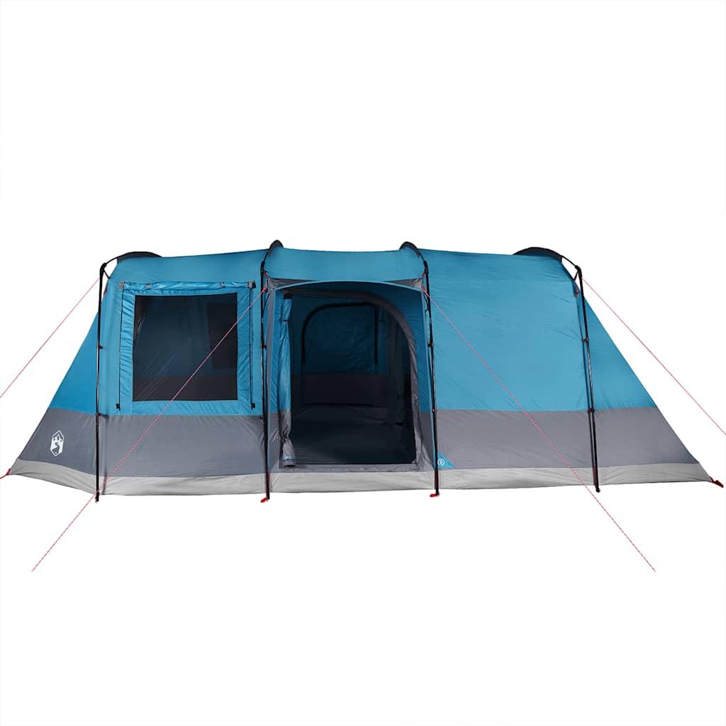 vidaXL Cort de camping tunel pentru 4 persoane, albastru, impermeabil vidaXL Cort de camping tunel pentru 4 persoane, albastru, impermeabil