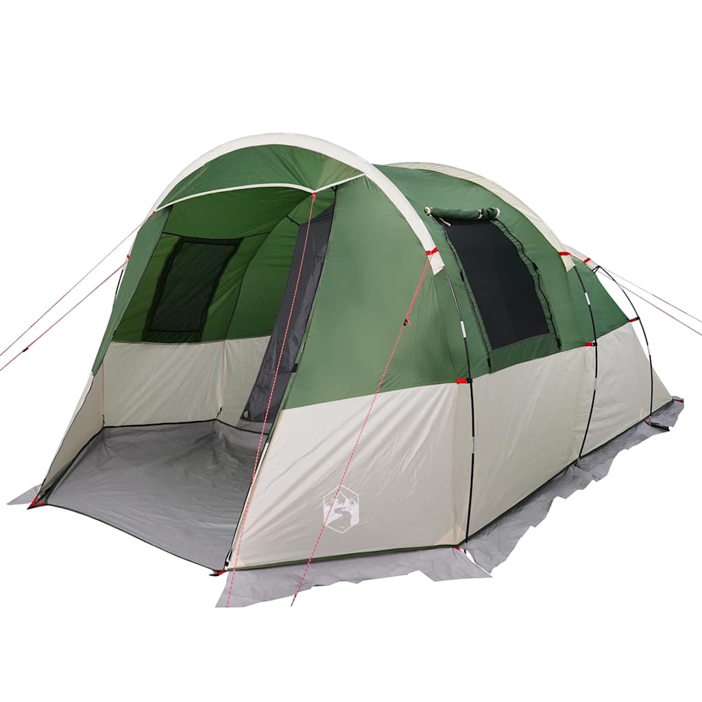 vidaXL Cort de camping tunel pentru 4 persoane, verde, impermeabil vidaXL Cort de camping tunel pentru 4 persoane, verde, impermeabil