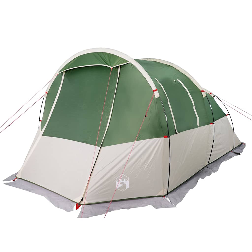 vidaXL Cort de camping tunel pentru 4 persoane, verde, impermeabil vidaXL Cort de camping tunel pentru 4 persoane, verde, impermeabil