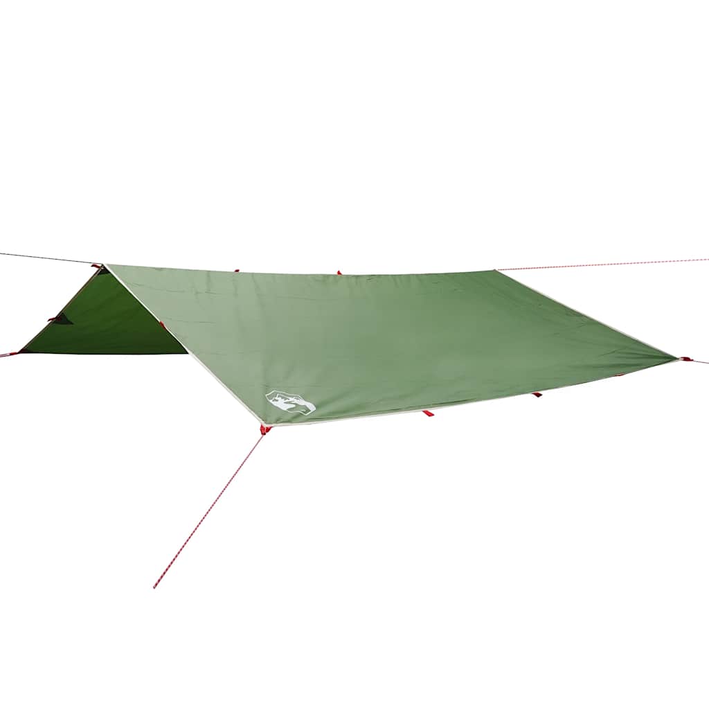 vidaXL Prelată de camping, verde, 400x294 cm, impermeabilă vidaXL Prelată de camping, verde, 400x294 cm, impermeabilă