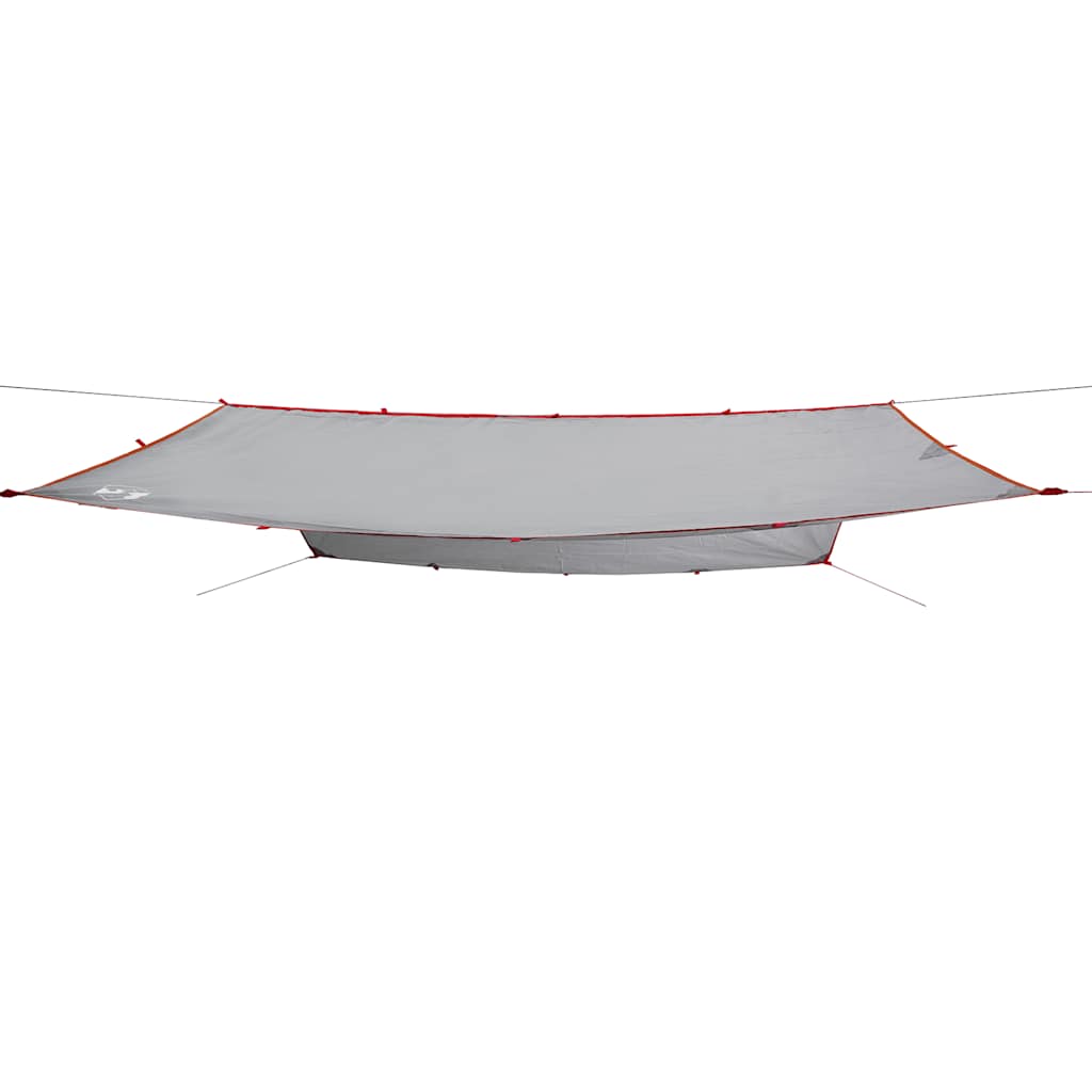 vidaXL Prelată de camping, gri și portocaliu, 500x294 cm, impermeabilă