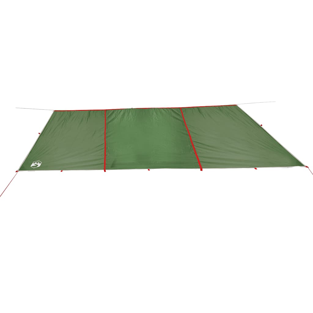 vidaXL Prelată de camping, verde, 420x440 cm, impermeabilă