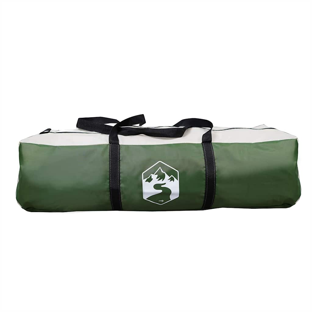 vidaXL Prelată de camping, verde, 460x305x210 cm, impermeabilă