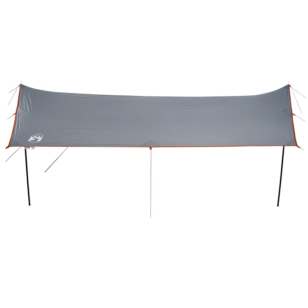 vidaXL Prelată de camping, portocaliu, 460x305x210 cm, impermeabilă