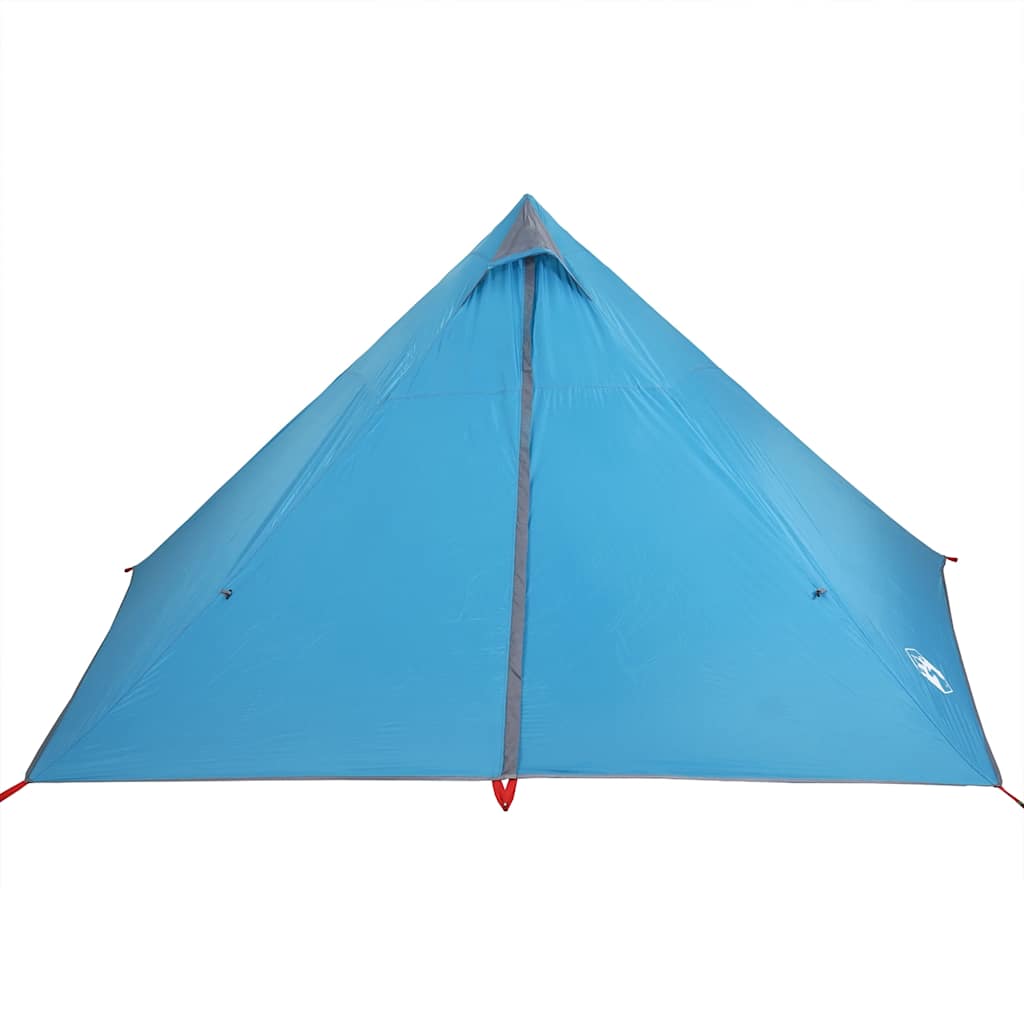 vidaXL Cort de familie Tipi pentru 7 persoane, albastru, impermeabil vidaXL Cort de familie Tipi pentru 7 persoane, albastru, impermeabil