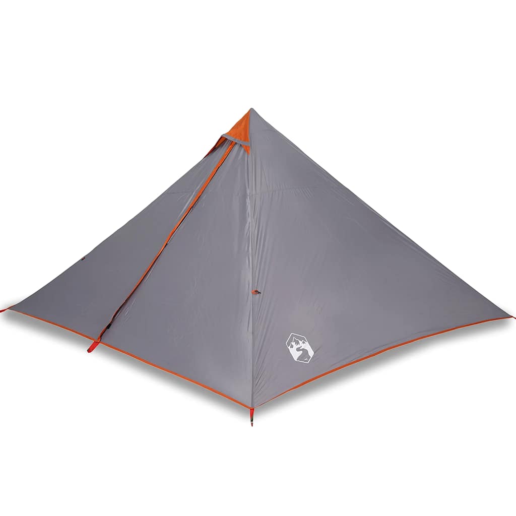 vidaXL Cort de familie Tipi pentru 7 persoane gri impermeabil vidaXL Cort de familie Tipi pentru 7 persoane gri impermeabil