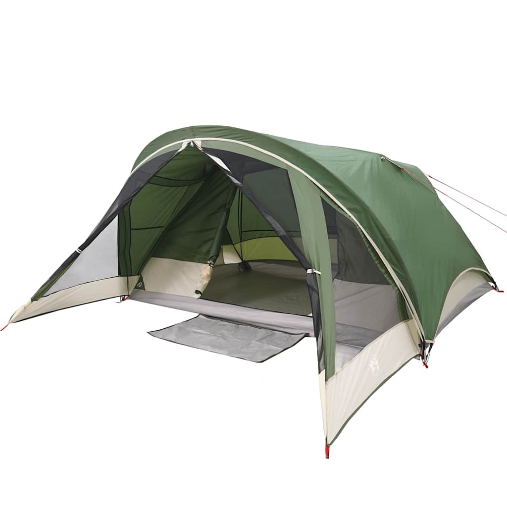 vidaXL Cabină cort de camping, 4 persoane, verde, impermeabil vidaXL Cabină cort de camping, 4 persoane, verde, impermeabil