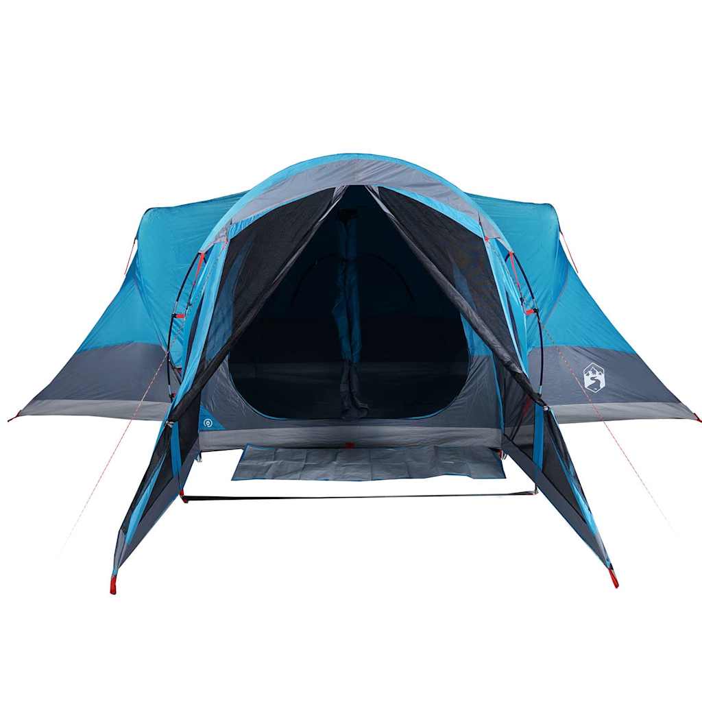 vidaXL Cort de familie Tipi pentru 8 persoane, albastru, impermeabil vidaXL Cort de familie Tipi pentru 8 persoane, albastru, impermeabil