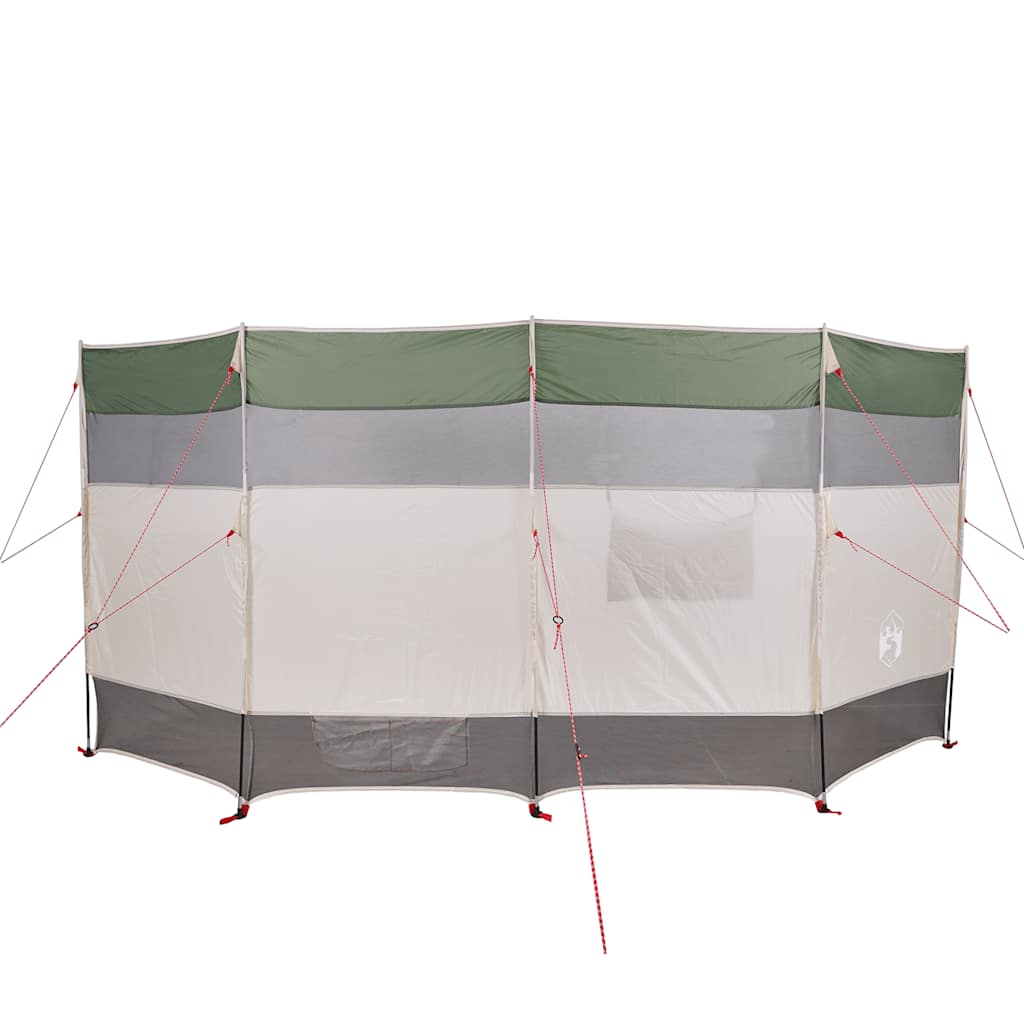 vidaXL Paravan de camping, verde, 366x152x152 cm, impermeabil vidaXL Paravan de camping, verde, 366x152x152 cm, impermeabil