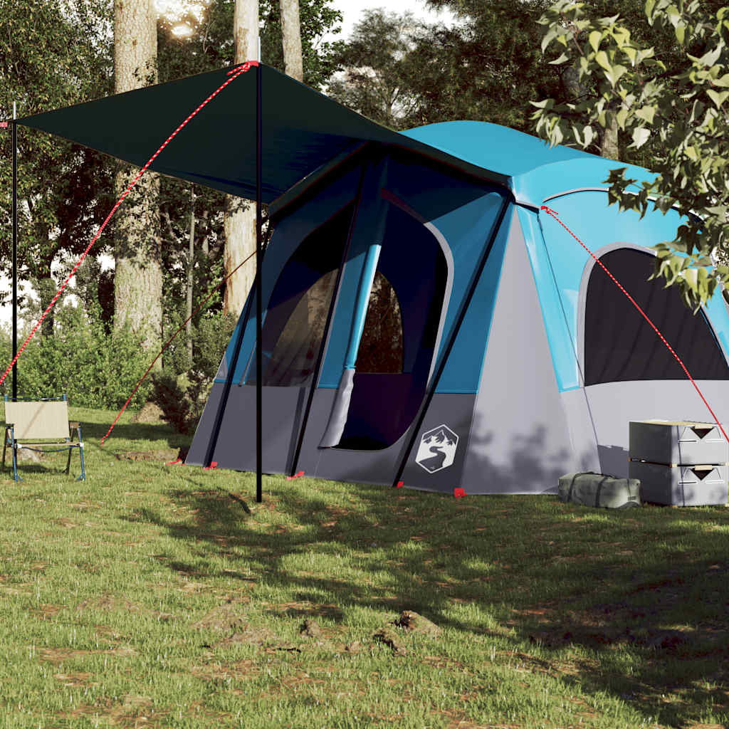 vidaXL Cabină cort de camping, 5 persoane, albastru, impermeabil vidaXL Cabină cort de camping, 5 persoane, albastru, impermeabil