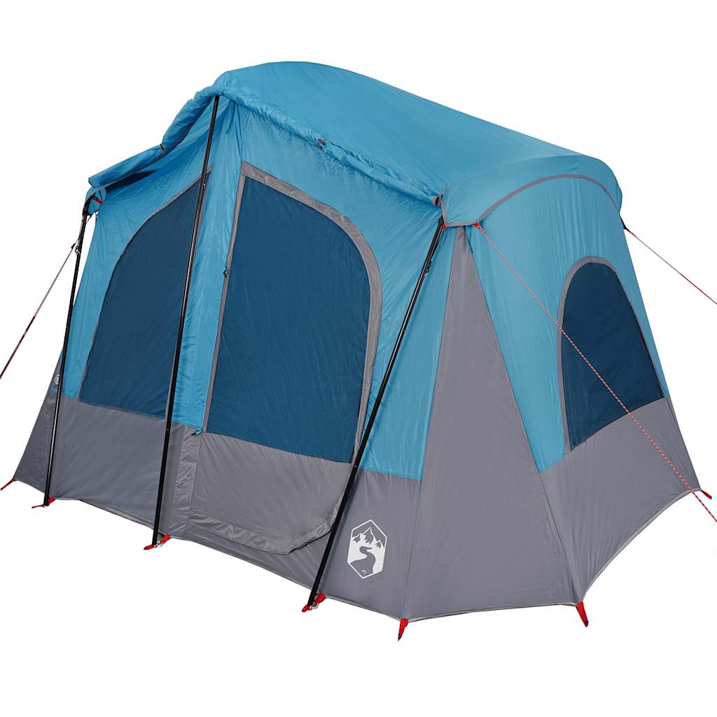 vidaXL Cabină cort de camping, 5 persoane, albastru, impermeabil vidaXL Cabină cort de camping, 5 persoane, albastru, impermeabil