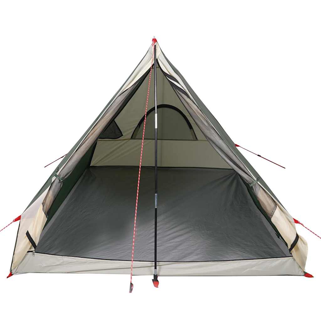 vidaXL Cort de camping cu cadru A, 2 persoane, verde, impermeabil vidaXL Cort de camping cu cadru A, 2 persoane, verde, impermeabil