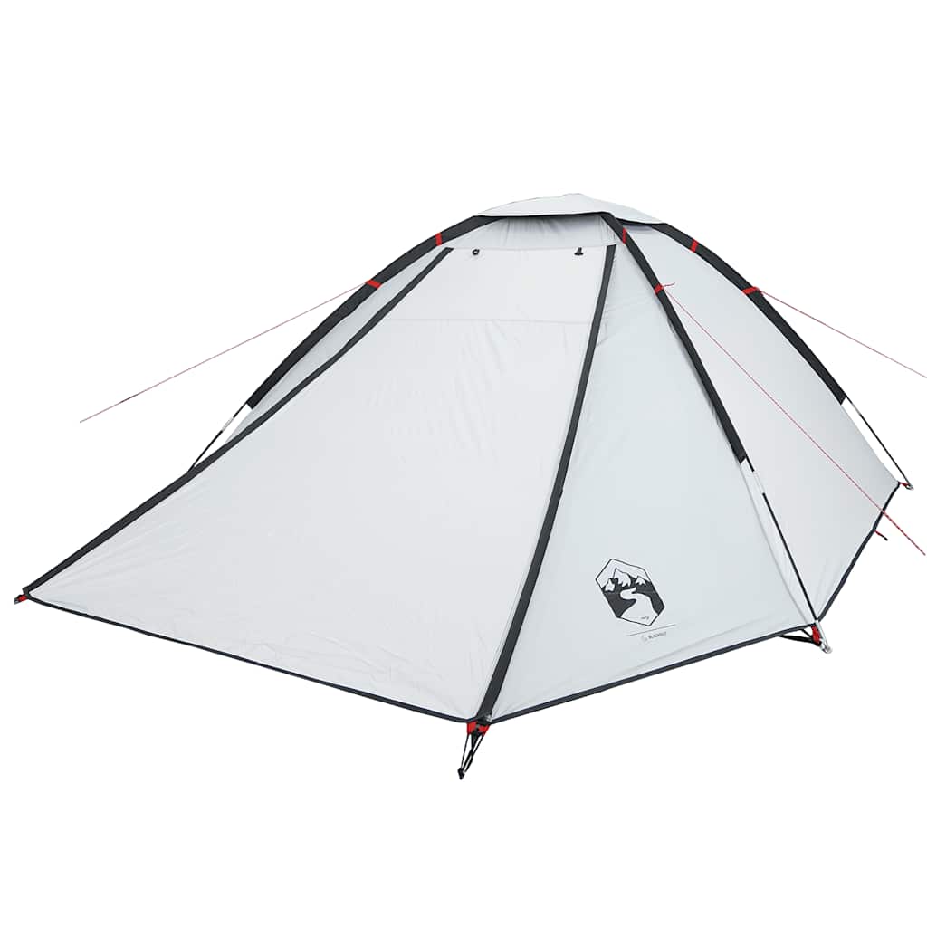 vidaXL Cort camping cupolă 4 persoane alb, țesătură opacă, impermeabil vidaXL Cort camping cupolă 4 persoane alb, țesătură opacă, impermeabil
