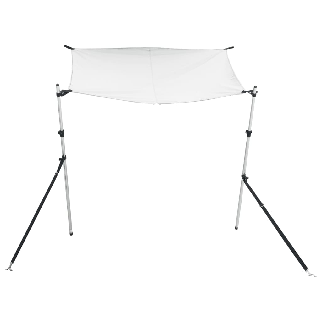 vidaXL Extensie parasolar T-Top, alb, 170x170x(115-183) cm vidaXL Extensie parasolar T-Top, alb, 170x170x(115-183) cm