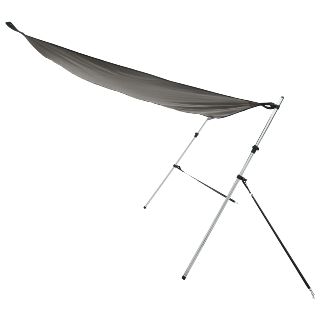 vidaXL Extensie parasolar T-Top, gri antracit, 170x170x(115-183) cm vidaXL Extensie parasolar T-Top, gri antracit, 170x170x(115-183) cm